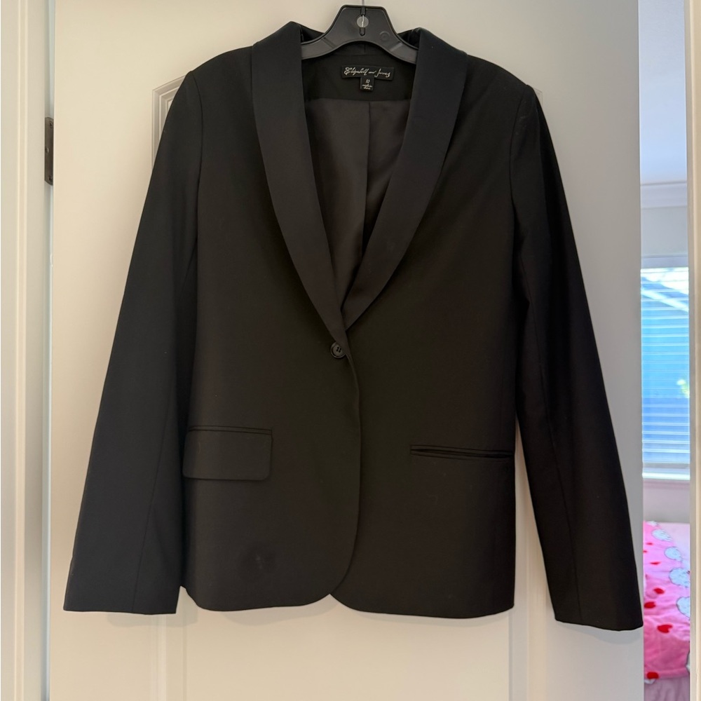 Elizabeth and James Charcoal Blazer
